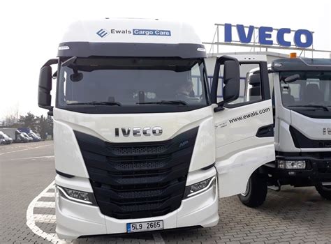 New LNG IVECO Truck EWALS CARGO CARE Spol S R O