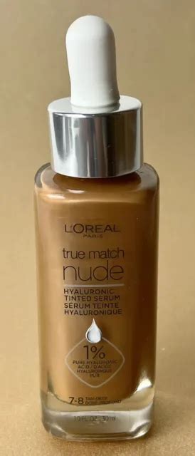 L Oreal Paris True Match Nude Hyaluronic Tinted Serum Color Tan