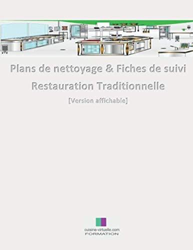 Plans De Nettoyage Fiche De Suivi En Restauration Traditionnelle By