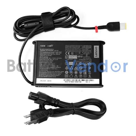 Slim Type 135w Power Supply Charger Cord Lenovo Ideapad Gaming 3 15arh7