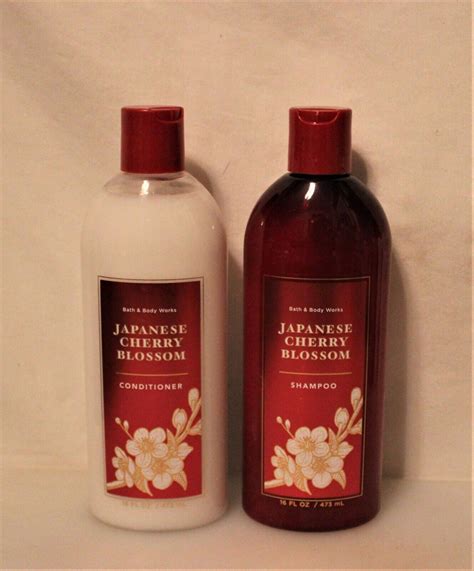 Bath Body Works Shampoo Conditioner Japanese Cherry Blossom Oz