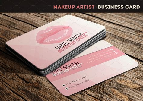 Makeup Artist Business Cards - Makeup Vidalondon