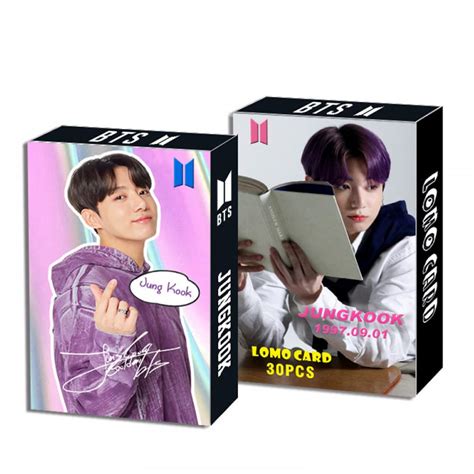 Buy Goodern 30pcs Bts Lomo Cards Bts Jungkook Butter Personal Lomo Cards Bts Jungkook Photo