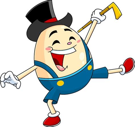 Humpty Dumpty 01 Colores Vector Premium