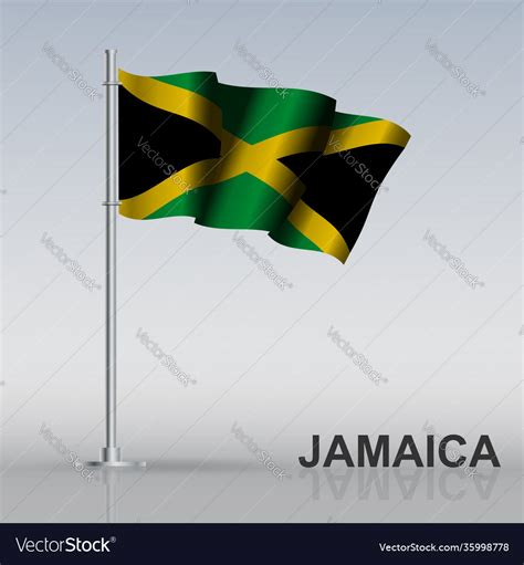 Jamaican Flag Pole