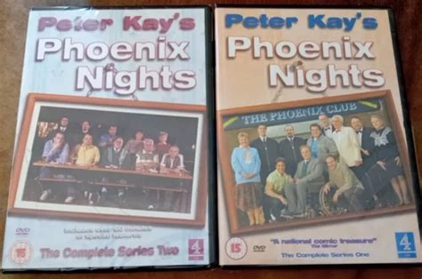 Phoenix Nights Series 1 And 2 Dvd Set Peter Kay New Region 2 Uk