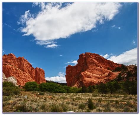 Garden Of The Gods Colorado Springs Map Garden Home Design Ideas