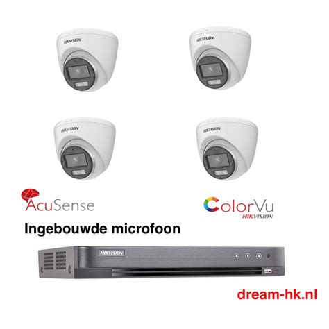 Cctv Hikvision Hd Over Coax Set Kanaals Mp Mp