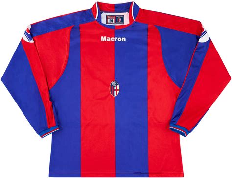 2004 05 Bologna Primavera Match Issue Home L S Shirt 13