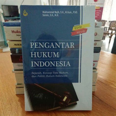 Jual Buku Pengantar Hukum Indonesian Shopee Indonesia