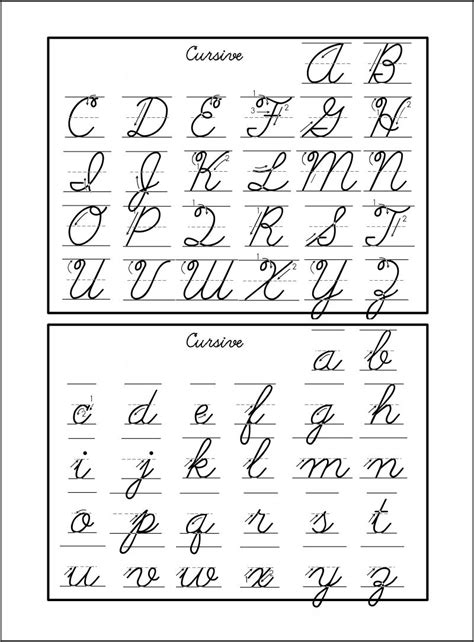 Free Printable Cursive Writing Practice Sheets Printable Word Searches