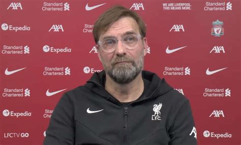 Watch Jurgen Klopps Pre Match Press Conference Liverpool Vs Man