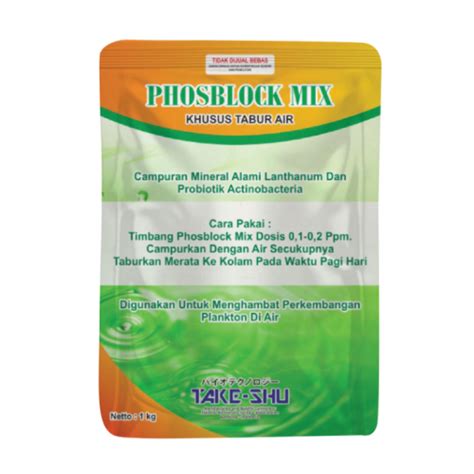 Pasarmina Probiotik Phosblock Mix Takeshu Minapoli