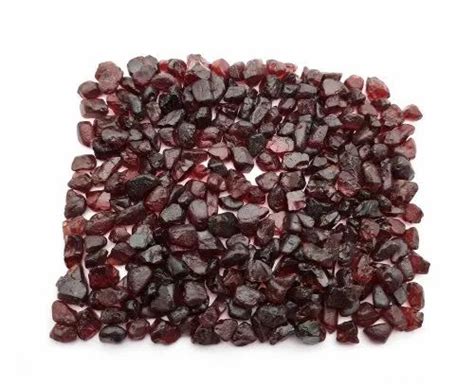 Red Natural Mozambique Garnet Rough Gemstone Size Mm At Rs