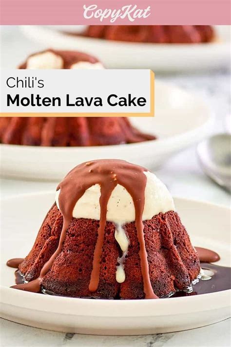 Chili S Molten Lava Cake Recipe