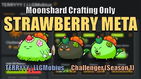 Strawberry Meta Ni Terryyy Llgmobius Moonshard Crafting Only Youtube