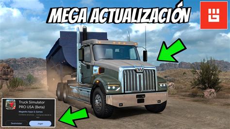 NUEVA ACTUALIZACIÓN TRUCK SIMULATOR PRO USA NUEVO CAMION PARA ANDROID