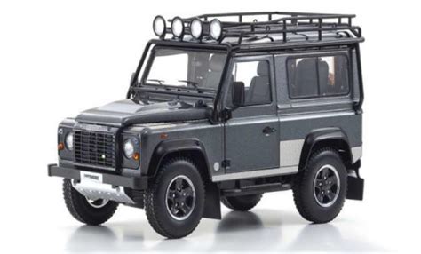 Modellino In Miniatura Land Rover Defender Kyosho Metallico