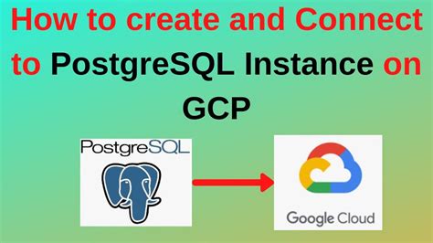 84 PostgreSQL DBA How To Create And Connect To PostgreSQL Instance On