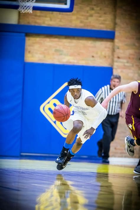 Muskegon Community College Mens Basketball Team Rolls Past Calvin