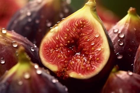 Premium Ai Image Fresh Fig Fruits Ai Generative