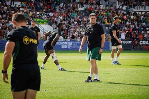 Rassie Explains Why Springboks Went Back To Bench