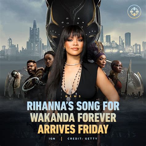 Rihanna Returns To Music THIS FRIDAY With A Song For Black Panther