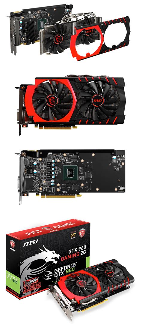 Buy MSI GeForce GTX 960 Gaming 2GB [GTX960-GAMING] | PC Case Gear Australia