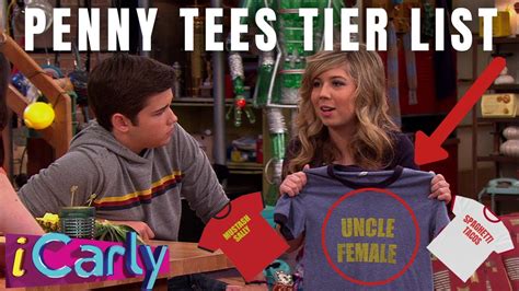 Icarly Penny Tees Tier List The Video No One Asked For Youtube