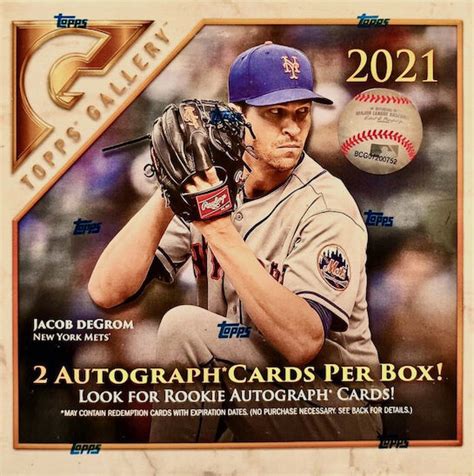 Topps Gallery Baseball Mega Box Checklistcenter