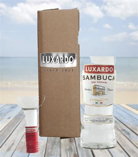 Luxardo Sambuca Glass Box Set Upcycled Handmade Personalised Etsy