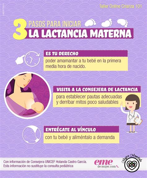 La OMS Actualiza Los 10 Pasos Para La Lactancia Materna Exitosa