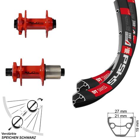 Zoll Laufradsatz Dt Swiss D Nabe Rot Xlc Pro Steckachse X