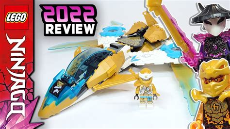 Lego Ninjago Zane S Golden Dragon Jet Set Review Youtube