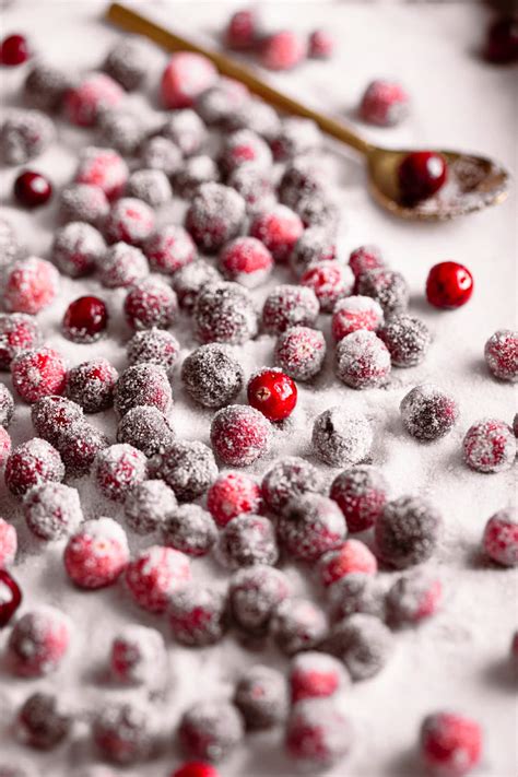 Sugared Cranberries Recipe Baker Street Society