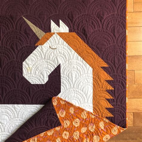 Unicorn Garden Quilt Pattern Stitch By Stitch