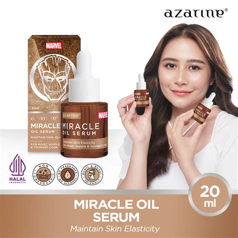 Jual Azarine X Marvel Miracle Oil Serum Ml Shopee Indonesia