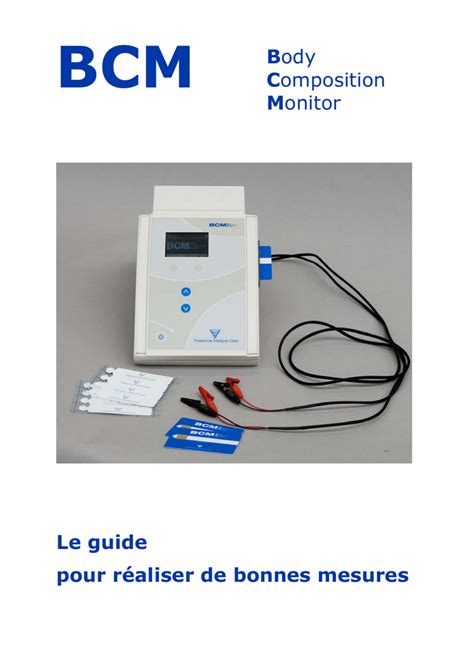 Le guide pour réaliser de bonnes mesures Body Composition Monitor