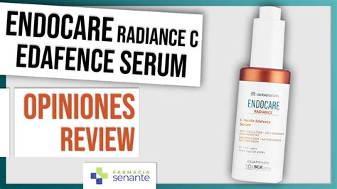 ENDOCARE RADIANCE C Ferulic Edafence Serum Opiniones Para Que Sirve