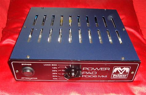 Palmer Pdi 06 L16 Power Pad Pdi06 16 Ohm Power Attenuator Reverb