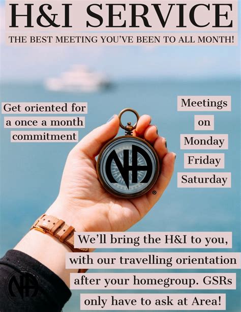 Orientation Flyer North Atlanta Area Of Narcotics Anonymous