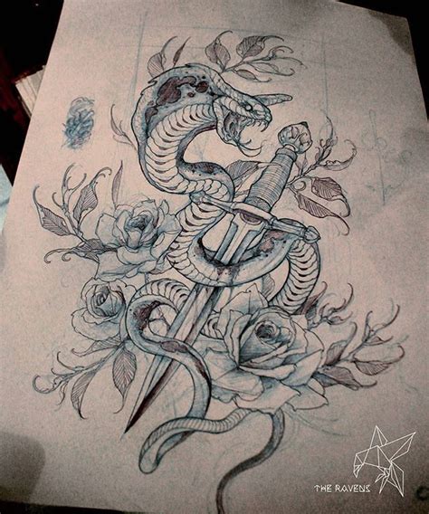 Pin By Esteban Piedra On Tattoo Snake Tattoo Design Sketches Cobra