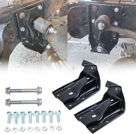 Wocch Rear Leaf Spring Bracket Kit Fits For Chevy