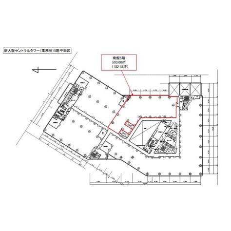 新大阪セントラルタワービル5階 新大阪・西中島 貸事務所・賃貸オフィス 大阪no1の物件数「貸ビル情報」