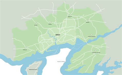 Carte interactive Office de tourisme de Brest métropole