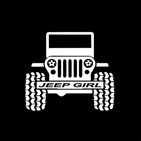 Jeep Girl Decal | Southern Caliber Decals