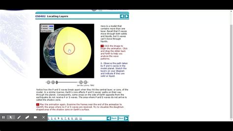 Seismic Wave Simulator Earth Science Youtube