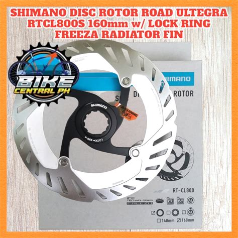 SHIMANO RT CL800 GRX ULTEGRA Road Ice Tech Freeza Disc Brake Rotor