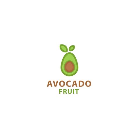 Premium Vector Avocado Fruit Logo Icon Template