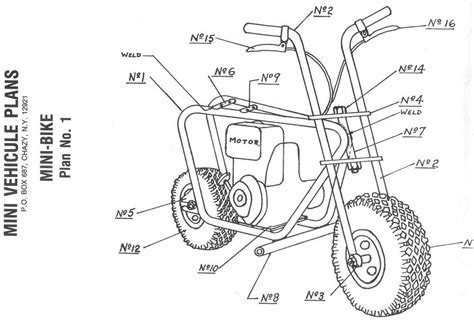 Build A Mini-Bike -Vintage Plans- PLUS "FREE" Mystery GIFT # ...